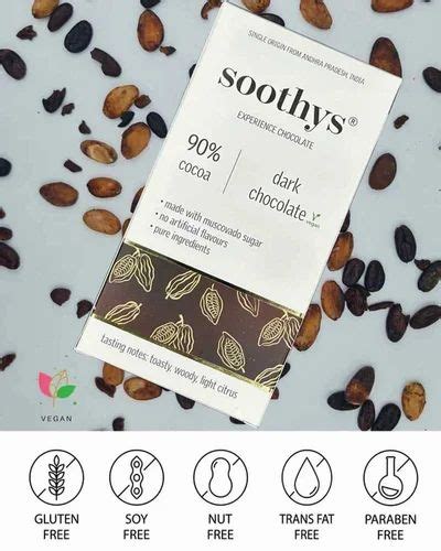 Soothys Brown 90% Dark Chocolate Classic Bars at Rs 260/piece …