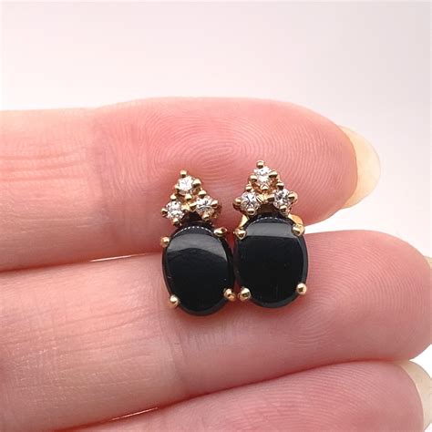 Sophie Jane Vintage 14K Yellow Gold, Onyx & …