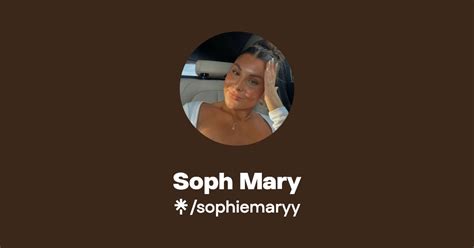 Sophie Mary Instagram Siping