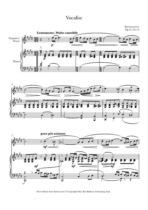 Soprano vocalise. .  ...