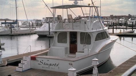  The 1999 Cape Fear 47 sportfish boat, known as The Stugots on The Sopranos TV show is for sale. Asking price: $299,000. ... The Stugots II that came along later in the series was a 55-foot Ocean ... . 
