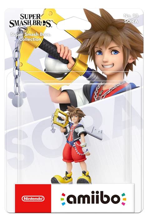 Sora amiibo pre order. Feb 24, 2024 ... I am aware that I'm a bit late to this, but when we thought Sora would never get an Amiibo figure for Super Smash Bros. 