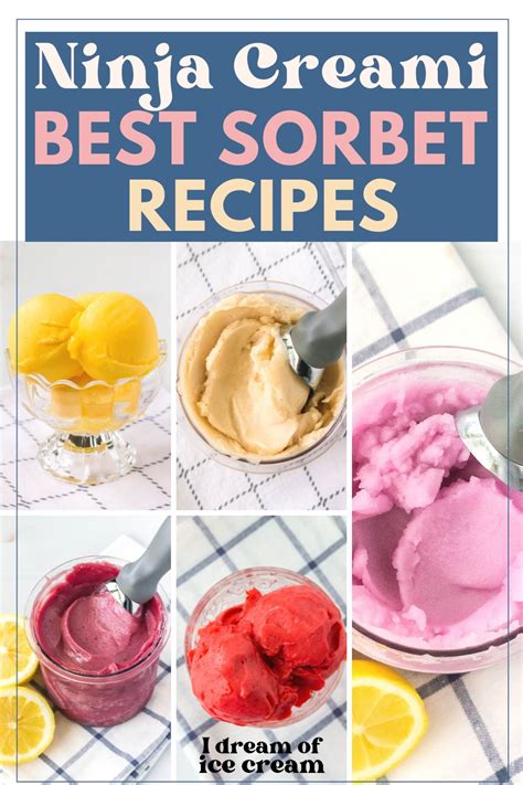 Sorbets & glaces à la sorbetière