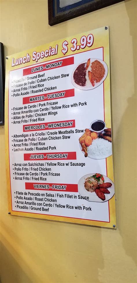 Soriano brothers menu. In comparison to other Cuban restaurants, Soriano Brothers Cuban Cuisine is inexpensive. There are other nearby neighborhoods that Soriano Brothers Cuban Cuisine in 33016 serves beside Hialeah, and they include places like Westwood Gardens Industrial Park, West Hialeah Heights, and Saratoga Heights. 