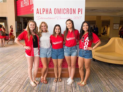 Sorority alpha omicron pi. Inspire Ambition. University of South Alabama - Gamma Delta. Alpha Omicron Pi's. Core Values. Commitment to Character. Alpha Omicron Pi was founded on a promise to … 