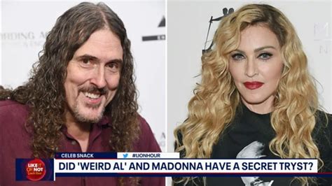 Sorry, Weird Al and Madonna didn't hook up