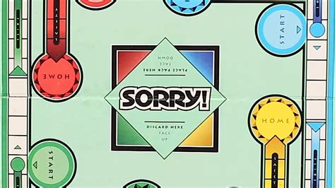 Sorry board game rules