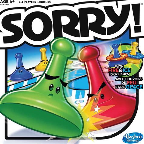 Sorry game online. The follow is a list of the actions associated with each Sorry card during game play: 1 - Starts a pawn out or moves pawn forward 1 space. 2 - Starts a pawn out or moves one pawn forward 2 spaces. Whether you move or cannot move, draw again and move accordingly. 3 - Moves one pawn forward 3 spaces. 