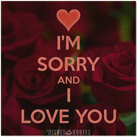 Sorry my love.  An &lsquo;heart touching apology message to my love&rsqu...