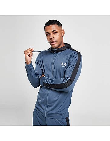 Sort Under Armour Poly Hoodie - JD Sports Danmark