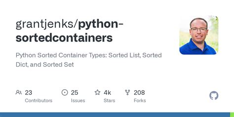 Sortedcontainers python.  We discussed their features, use cases, Sorted ...