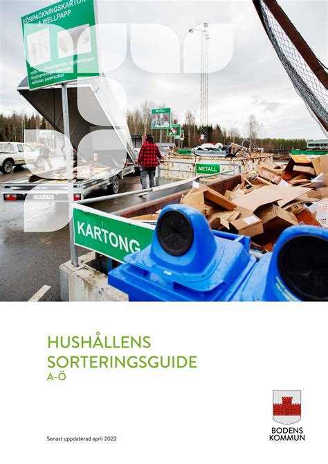 Sorteringsguide a-ö