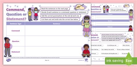 Sorting questions and statements.  An answer key is included.  10 pages included!! Sorting...