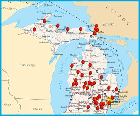 Sos locations in michigan. Michigan SOS office located at 185 M-66. The average user rating for this location is 5 with 2 votes. ... Charlevoix SOS Location & Hours. 185 M-66 Charlevoix, 49720 ... 