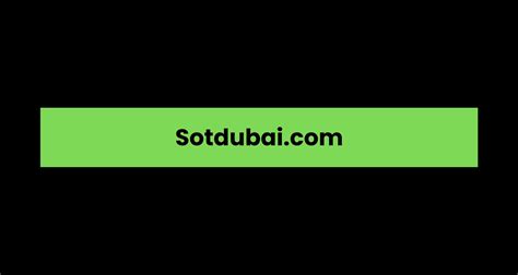 Sotdubai.com. Things To Know About Sotdubai.com. 