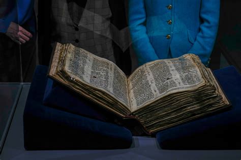 Sotheby’s shoots for record sale with ancient Hebrew Bible