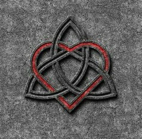 Soulmate celtic symbol for love. meaning "My True Love" — yet another translation of the modern soul mate concept. "Is ceol mo chroí thú" (Is cyoal mu khree who): Meaning "you're the music of my heart". 