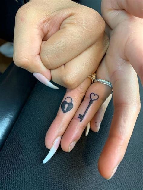 Soulmate couple finger tattoos. Things To Know About Soulmate couple finger tattoos. 