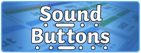Sound buttons word. Things To Know About Sound buttons word. 
