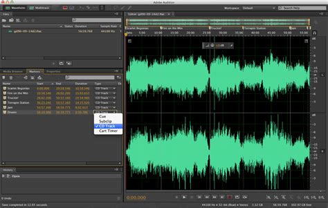 Sound editing software. 