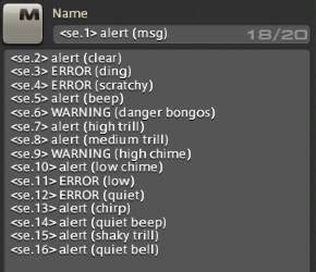 Long-winded <se.1> macros, and macros used incorrectly are actually problematic. Because they don't queue like abilities, some healers have a tendency to spam it, causing multiple sound effects in a row and flooding the chat log, while calling out raises on the wrong target, being not helpful at all.