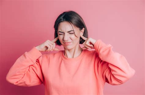 Sound in ear when blowing nose