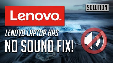 Sound is Not Working on Lenovo Laptop: 5 Ways to Fix it - Windows …