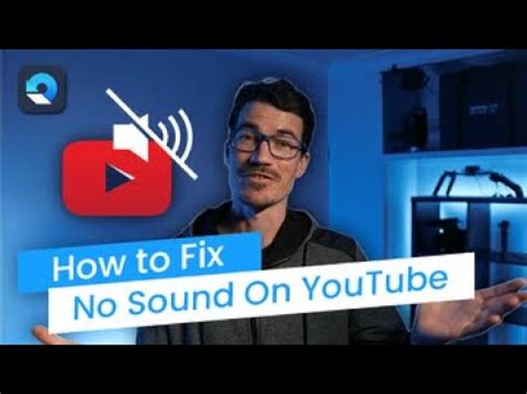 Fix 1. Check If YouTube is Muted. Sometimes, the sound on YouTube videos can be turned off accidentally. Look at the bottom-left corner of the video and check if there is a speaker icon with a line through it. If you see that, it means the sound is muted. Just click on the icon to unmute the video and enjoy the sound..