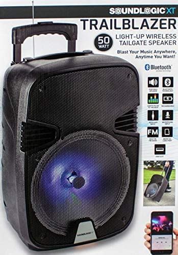Soundlogic light up wireless tailgate speaker.  Find many great new &...