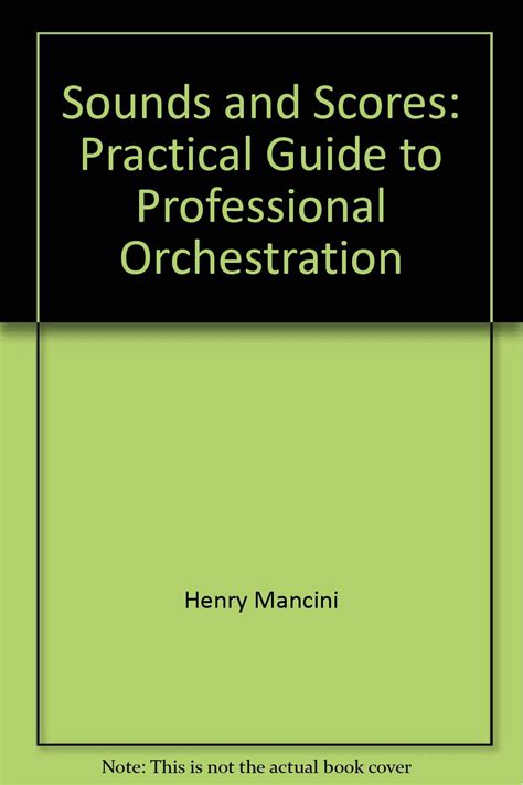 Sounds and scores a practical guide to professional orchestration. - Engineering mathematics 6th edition k a stroud.