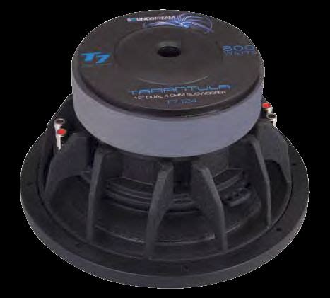 Soundstream competition subwoofers. 124 Tarantula T7 12-Inch 800 RMS Dual 4 ...