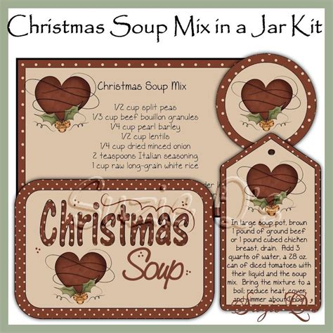 Soup Gift Jars - Etsy