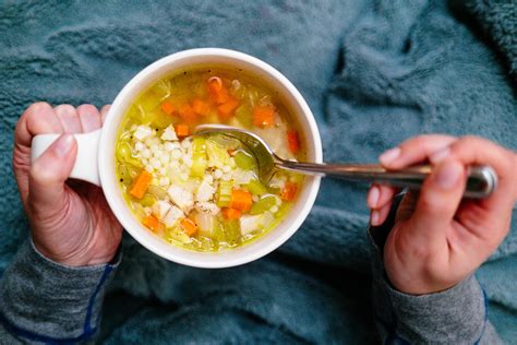 Soup for sick people. Besides slurping a warm bowl of soup, sipping tea might help boost healing, too. A 2018 meta-study published in Molecules, an open-access chemistry journal, analyzed several clinical studies on tea caetchins, or antioxidants, and their effects on colds and flu.. The researchers found that many of the studies presented evidence that consuming … 