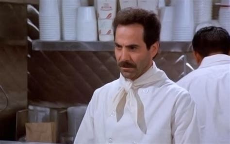 Soup nazi. When cooking for a group of 100 people, 6.25 gallons of soup are needed when serving as a first course. The suggested serving size per person is 1 cup. If soup is to be served as t... 