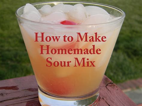 Sour mix recipe. Add water and simmer over medium heat until the sugar is completely dissolved. Next, add half a cup each of fresh lemon and lime juice. You’ll need about seven plump lemons and limes. Helpful tip alert! … 