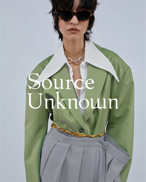 Source unknown clothing. Things To Know About Source unknown clothing. 
