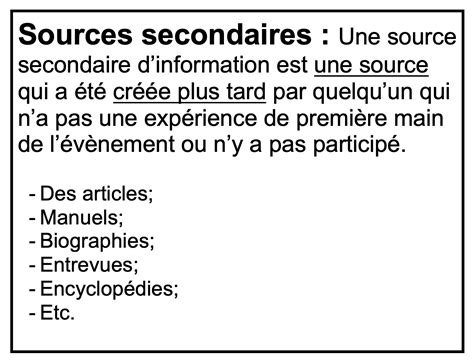 Sources