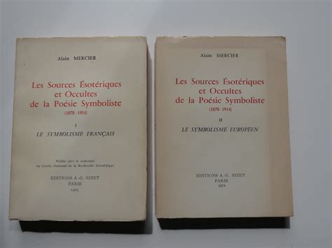Sources ésotériques et occultes de la poésie symboliste, 1870 1914. - Elementary linear algebra student solutions manual 8th.
