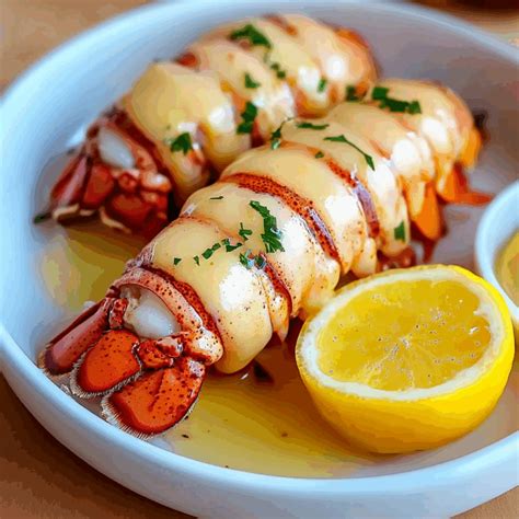 Sous Vide Butter-Poached Lobster Tails