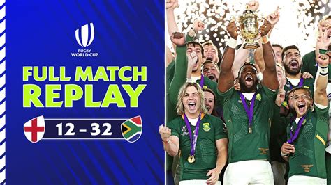 South Africa and England meet again at the Rugby World Cup in rematch of 2019 final