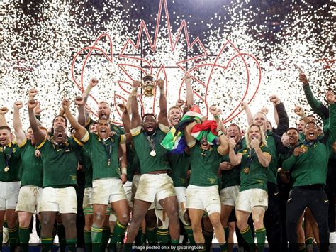 South Africa holds on to beat New Zealand 12-11 and win historic fourth Rugby World Cup title