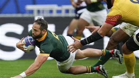 South Africa surprise with Reinach at 9 to face France star Dupont in Rugby World Cup quarters