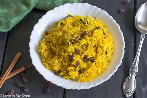 South African Yellow Rice - Love In My Oven