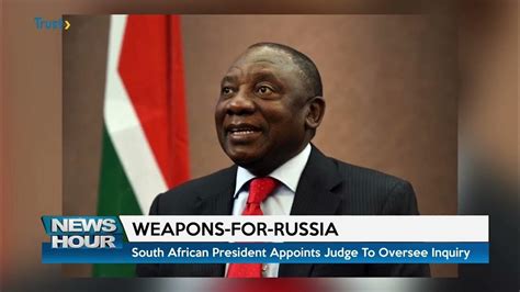 South African president appoints judge to oversee weapons-for-Russia inquiry
