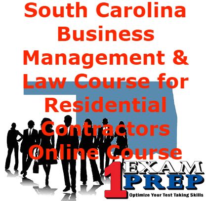 South Carolina Business Law (Residential) EXAMPREP.ORG