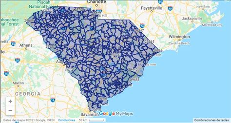 South Carolina ZIP Code - United States