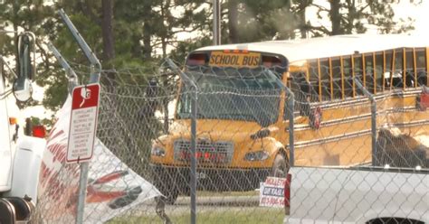 South Carolina school bus crash sends 18 people including several students to hospital