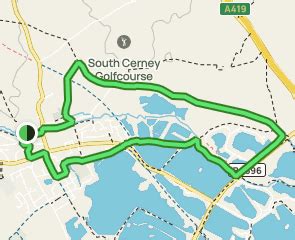 South Cerney to Gateway Centre Map, Guide - Gloucestershire, …