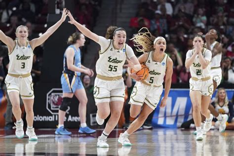 South Florida women rally to beat Marquette 67-65 in OT
