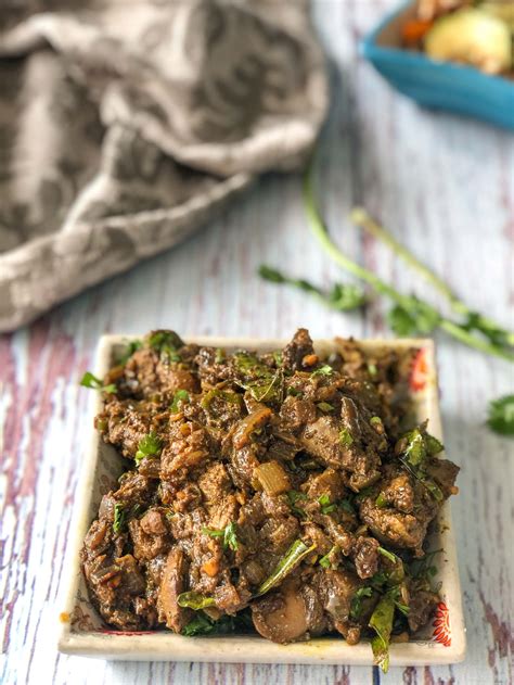 South Indian Style Chicken Liver Pepper Fry Recipe on Food52